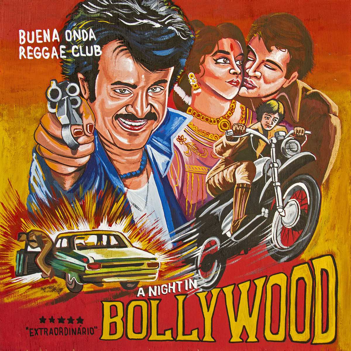 Capa do disco "A Night in Bollywood"