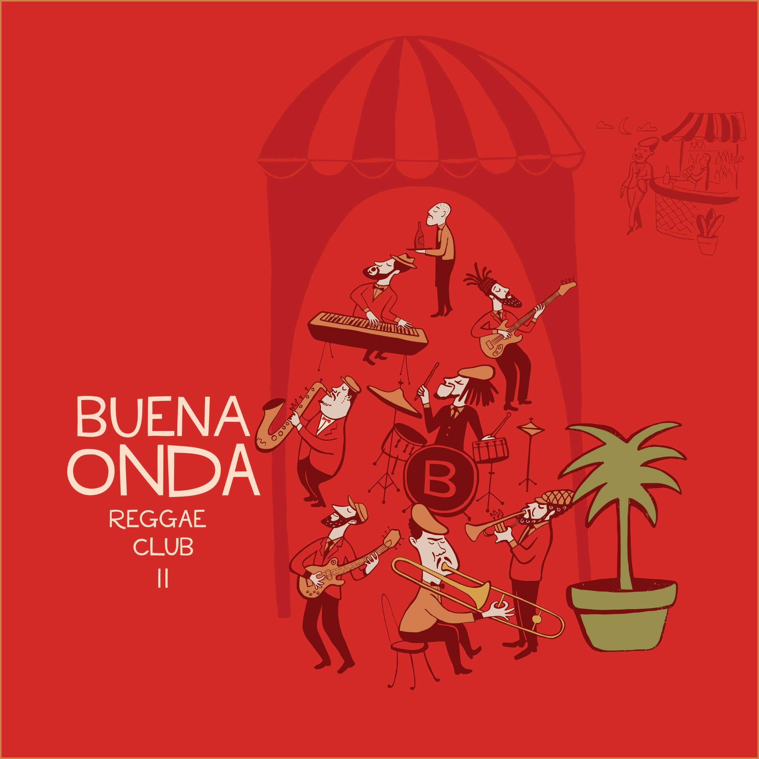 Capa do disco "Buena Onda Reggae Club II"